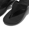 FITFLOP sort sandal med tå-rem,