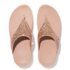 FITFLOP rosa glimmer sandamed tå rem,