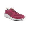 GREEN COMFORT pink sneaker i ruskind og mesh,