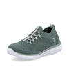 Rieker Sneakers Dame – Grøn (Model M5074-52) | Let og komfortabel hverdags­sko