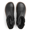 NEW FEET sort skind støvle med foer,