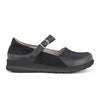 NEW FEET sort skind med stretch og velcro,