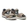 NEW FEET sand nubuck sandal m lukket bagkappe,