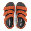 NEW FEET cotta brun nubuck sandal med velcro,