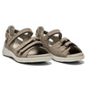 NEW FEET sand nubuck sandalmed velcroremme,