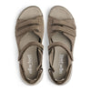 NEW FEET sand nubuck sandalmed velcroremme,