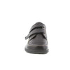NEW FEET sko i sort skind/stretch2 velcro,