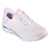 SKECHERS hvid tekstil slip-ins sneaker,