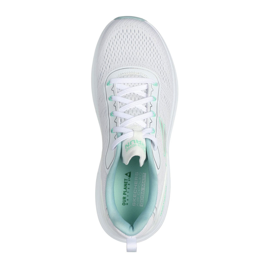 SKECHERS hvid combi tekstil med max cushioning