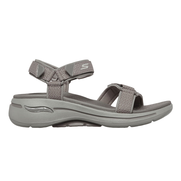 SKECHERS beige sandal med Arch Fit,