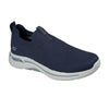 SKECHERS blå tekstil go walk slip on sneakers,