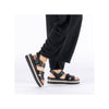 Rieker V4952-00 Sort – Komfortabel Plateau Damesandal