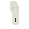 Rieker V7951-90 Metallic – Komfortabel Damesandal