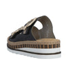 Rieker V7955-00 Sort – Komfortabel Damesandal