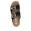 Rieker V7955-00 Sort – Komfortabel Damesandal