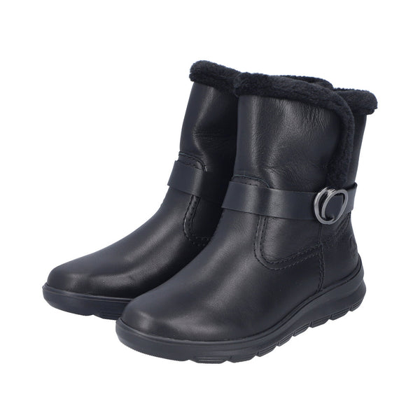 Rieker Damestøvle Sort med TEX-membran – Z0081-00