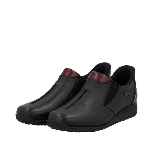 Rieker Ready 2 Go sko til dame i sort – Model 47253-00