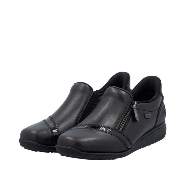 Rieker Ready 2 Go sko til dame i sort – Model 47264-00
