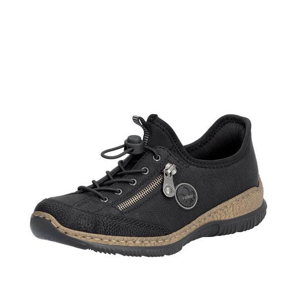 Rieker damesko i sort N3267-01