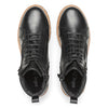 NEW FEET sort kort støvle m. snøre og lynlås,